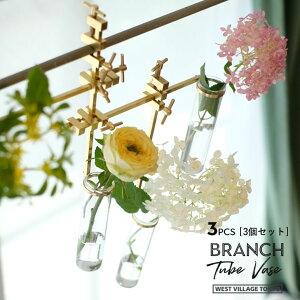 BRANCH TUBE VASE set of 3u` `[ux[X 3ZbgWEST VILLAGE TOKYO EGXgrbWg[L[ ^J ֑} n^Kl