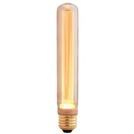 モダン LEDバルブ E26 チューブ 電球 LED エジソン WEST VILLAGE TOKYO ウエストビレッジトーキョー 電球色 グレー ゴールド 筒型