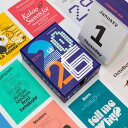 【在庫限り】2026年カレンダー 特別価格1,650円 Typodarium 2026 タイポダリウム 日めくりカレンダー フォント font …