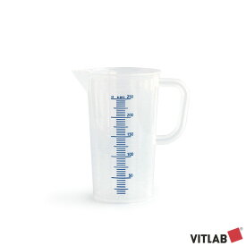 【 250ml 】 VITLAB PP メジャーカップ ビットラボ ポリプロピレン ドイツ製 計量カップ 水差し