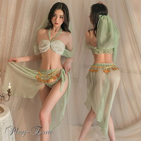 アラビアンナイト コスプレ セクシー ダンス 衣装 ベリーダンス レディース セクシー コスチューム ダンサー 大人 コスチューム セクシー ランジェリー パーティーグッズ A822