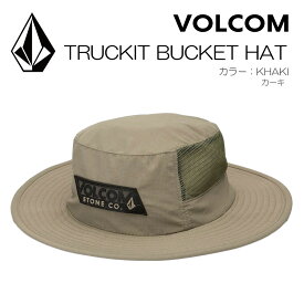 VOLCOM ボルコムTRUCKIT BUCKET HATトラキット バケット ハットKHAKIカラーキャップ 帽子