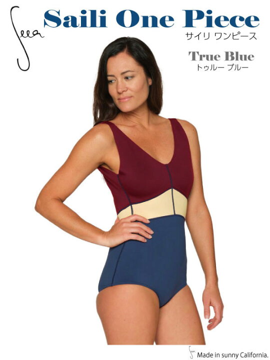 楽天市場】Seea シーアSaili One Pieceサイリ ワンピースTrue Blue  