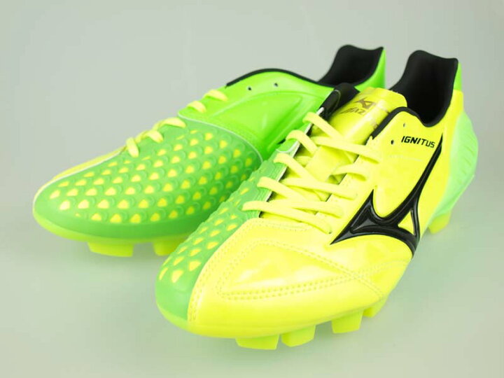 楽天市場 サッカースパイク ミズノ ウェーブイグニタス 4 Md イエロー ブラック P1ga1631 45 サッカーショップ プレイヤーズ