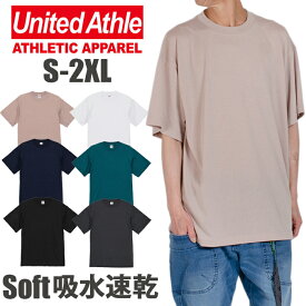 吸水速乾性 紫外線防止 Tシャツ ユナイテッドアスレ 半袖Tシャツ UNITED ATHLEドライTシャツ レディース メンズ 半袖Tシャツ 男女兼用 おしゃれ アメカジ カットソー 5888-01 父の日プレゼント