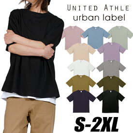 UNITED ATHLE　ユナイテッドアスレ Tシャツ 半袖Tシャツ Tシャツ レディース メンズ 無地 半袖Tシャツ 男女兼用 おしゃれ アメカジ くすみカラー バレンタインプレゼント