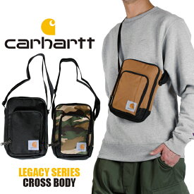 【ネコポス】カーハート 斜め掛け ショルダーバッグ Carhartt サコッシュ バッグ 小型 メンズ レディース ミニショルダー ブラウン ブラック 黒 迷彩柄 カモフラ 父の日プレゼント