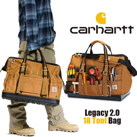 カーハート ボストンバッグ Carhartt メンズ レディース ブラウン ブラック 黒 無地 鞄 大人 ツールバッグ おしゃれ 大きめ ブランド アメカジ 大容量 父の日プレゼント