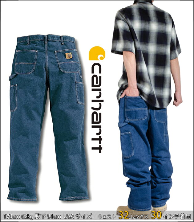 楽天市場】カーハート デニムパンツ CARHARTT ダブルルーズフィット