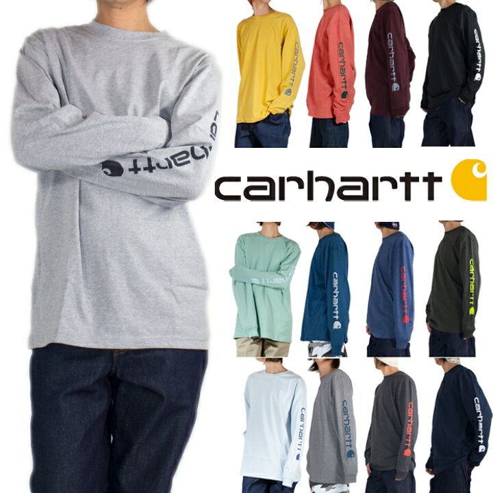 楽天市場】カーハート ロンT CARHARTT 長袖 Tシャツ メンズ レディース 
