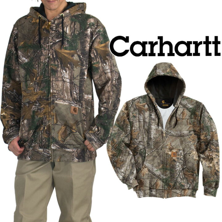 楽天市場】Carhartt カーハート ジップパーカー スウェットパーカー 