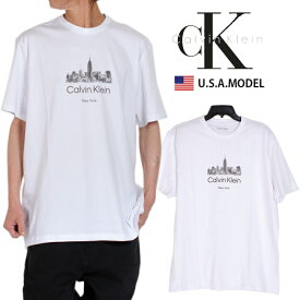 カルバンクライン ロゴ Tシャツ Calvin Klein Tシャツ ck Tシャツ 白 レディース メンズ アメカジ ストリート S M L オーバーサイズ ビッグシルエット 父の日プレゼント