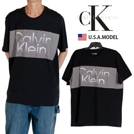 カルバンクライン ロゴ Tシャツ Calvin Klein Tシャツ ck Tシャツ 黒 ブラック アイボリー 白 メンズ レディース アメカジ ストリート S M L オーバーサイズ ビッグシルエット 父の日プレゼント