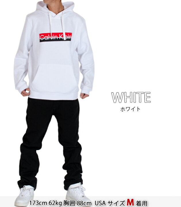 楽天市場】カルバンクライン ロゴ パーカー Calvin Kleinスウェット  