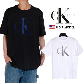 カルバンクライン ロゴ Tシャツ Calvin Klein Tシャツ ck Tシャツ 白 レディース メンズ アメカジ ストリート S M L オーバーサイズ ビッグシルエット 父の日プレゼント