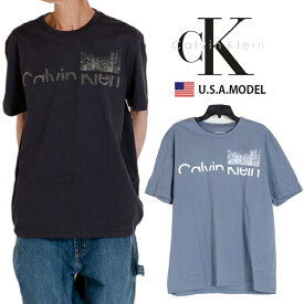 カルバンクライン ロゴ Tシャツ Calvin Klein Tシャツ ck Tシャツ グレー 黒 レディース メンズ アメカジ ストリート S M L オーバーサイズ ビッグシルエット 父の日プレゼント
