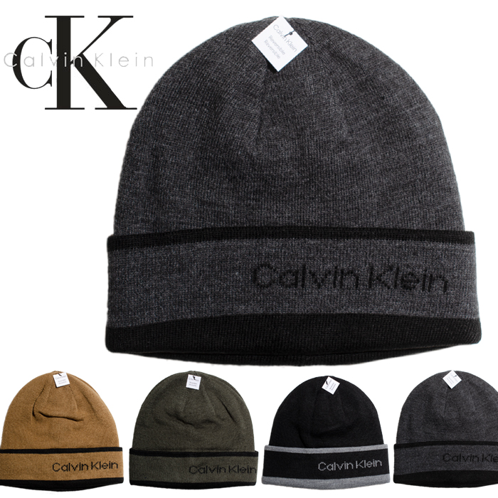 【楽天市場】カルバンクライン ニット帽 Calvin Klein ニット