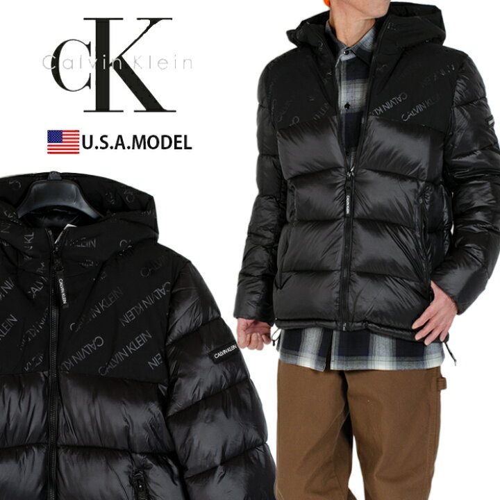 楽天市場】カルバンクライン ダウンジャケット Calvin Klein 中綿 