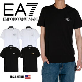 エンポリオアルマーニ エアセッテ Tシャツ EMPORIO ARMANI EA7半袖 Tシャツ メンズ レディース 大きいサイズホワイト 白 ブラック 黒 正規 Tシャツ アメカジ コットン100％ プレゼント