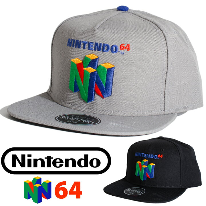 楽天市場】ニンテンドー64 キャップ スナップバックキャップ NINTENDO 
