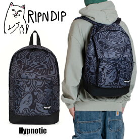 リップンディップ リュック RIPNDIP リュックサック レディース キッズ メンズ おしゃれ バッグ バックパック デイパック 新作 大容量 リュックサック 通学 おすすめ 軽量 ブラック 黒 アメカジ ストリート スケートボード ネコ 猫 バレンタインプレゼント