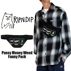 ボディバッグ リップンディップ RIPNDIP ウエストパック レディース メンズ ヒップバッグ かっこいい おしゃれ アメカジ 収納 軽い 作業用 スマホ ランニング 斜め掛け 肩掛け ユニセックス ブラック 黒 白 アメカジ ストリート スケートボード