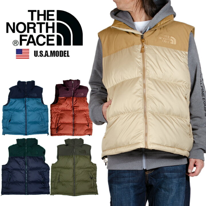 楽天市場】ノースフェイス THE NORTH FACE ダウン ベスト ジャケット 