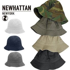 NEWHATTAN ニューハッタン ウォッシュド メトロハット ホワイト ベージュ オリーブ ブラック ブルー 無地 WASHED METRO HAT テニスハット メンズ アメカジ 1545 バレンタインプレゼント