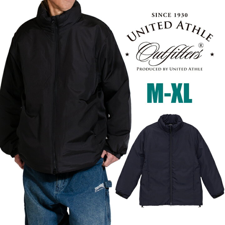 楽天市場】中綿入ブルゾン UNITED ATHLE ユナイテッドアスレスタンド 