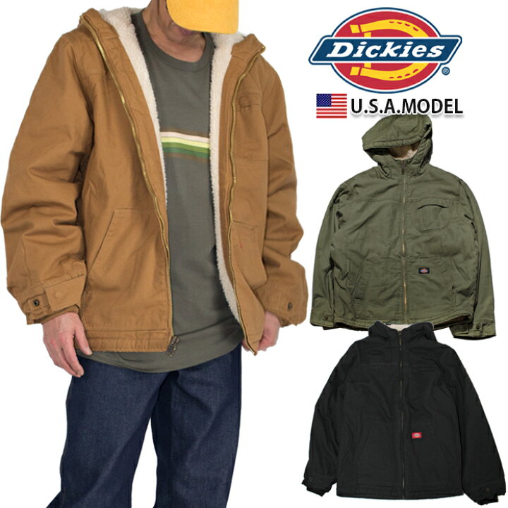 楽天市場】ディッキーズ ダックジャケット Dickies SANDED DUCK SHERPA 