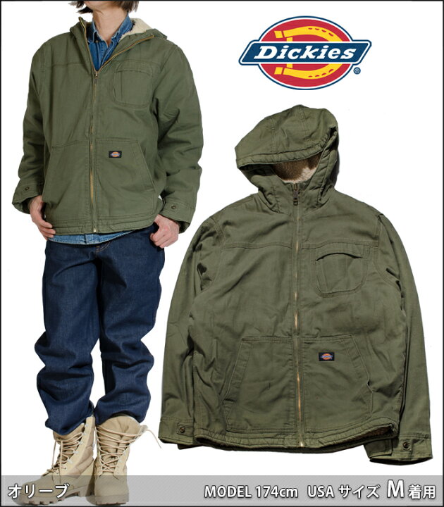 楽天市場】ディッキーズ ダックジャケット Dickies SANDED DUCK SHERPA 