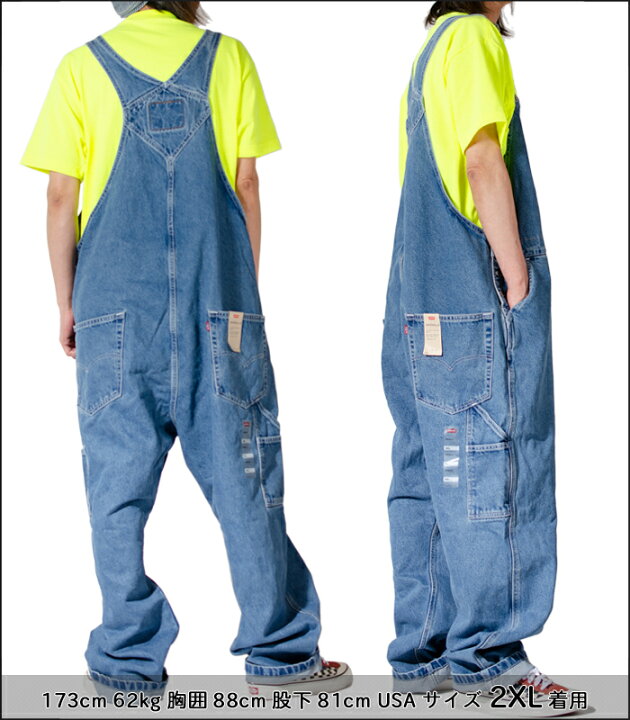 楽天市場】リーバイス オーバーオール デニム パンツ LEVI