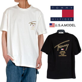 トミーフィルフィガー Tシャツ TOMMY HIILFIGER 半袖Tシャツ メンズ レディース 無地 Tシャツ T USAモデル 大きいサイズ ヒップホップ ダンス ストリート ホワイト 黒 白 S M L XL オーバーサイズ ビッグシルエット厚手 ヘビーウェイト