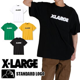 エクストララージ Tシャツ XLARGE ロゴ X-LARGE カットソー ブラック 黒 エックスラージ ヒップホップ ストリート アメカジ 正規 レディース メンズ 父の日プレゼント