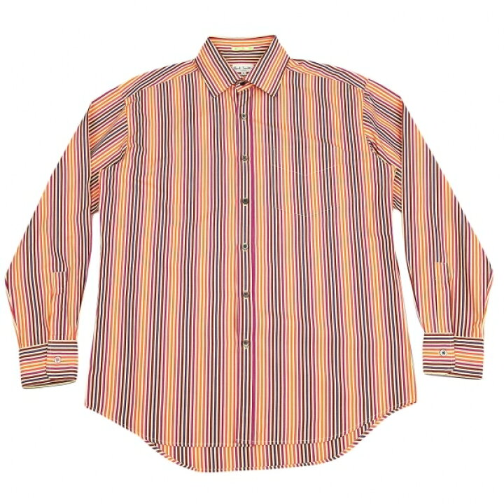 楽天市場 Sale ポールスミス ロンドン Paul Smith London コットンストライプシャツ オレンジl 中古 メンズ Playful 楽天市場 Sale ポールスミス ロンドン Paul Smith London コットンストライプシャツ オレンジl 中古 メンズ Playful
