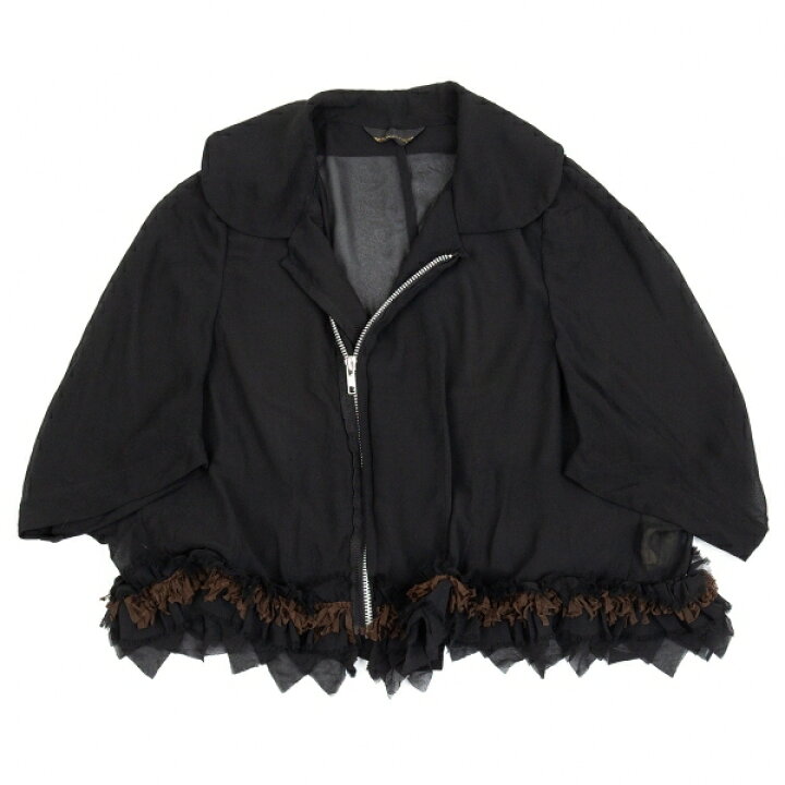 楽天市場】コムデギャルソンCOMME des GARCONS シースルー裾フリル 