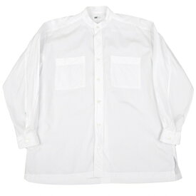 楽天市場 スタンドカラー シャツ 白 メンズファッション の通販