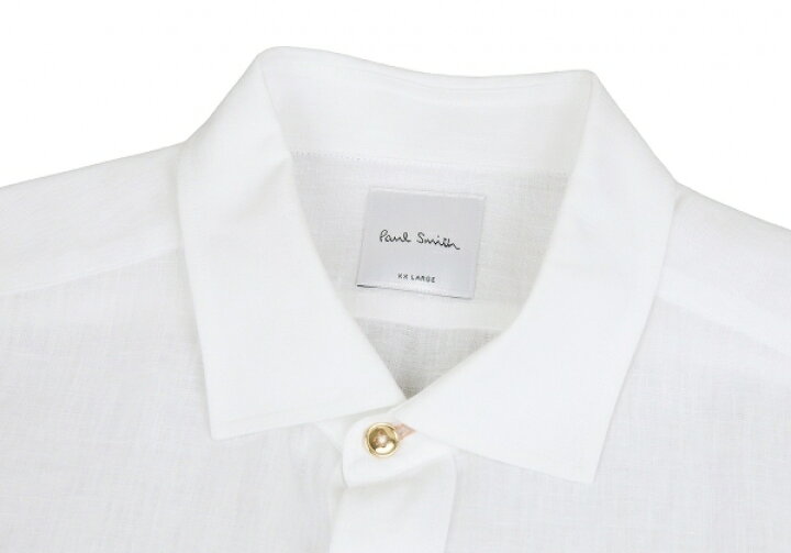 楽天市場 ポールスミスpaul Smith リネン長袖シャツ 白xxl L位 中古 メンズ Playful