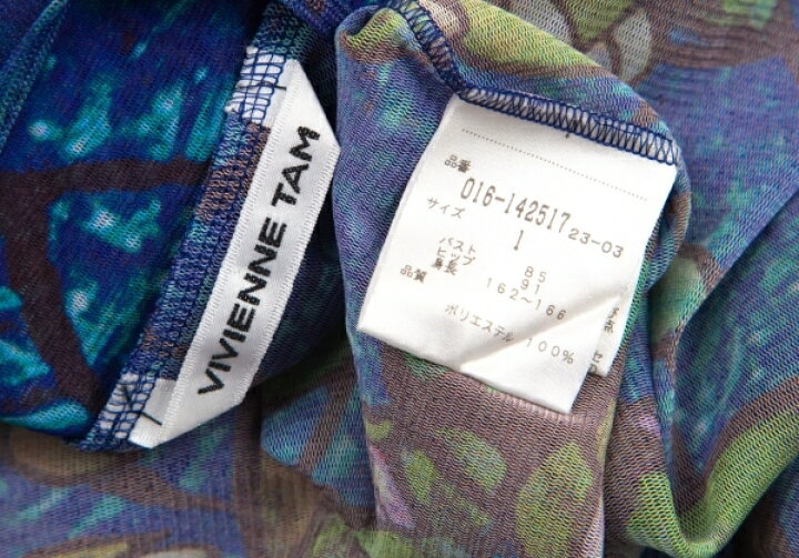 楽天市場】ヴィヴィアンタムVIVIENNETAM ロータスプリントパワーネット
