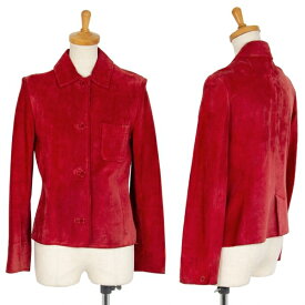 ポールスミス ウーマンPaul Smith women ピッグスエードシャツジャケット 赤40【中古】 【レディース】