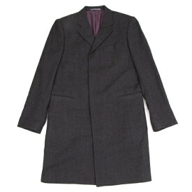 ポールスミス ロンドン Paul Smith LONDON ウールコットンボタンフライチェスターコート チャコールM【中古】 【メンズ】