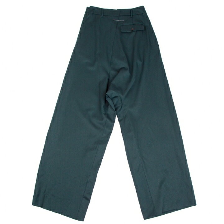 古着 MM6 エムエムシックス イタリア製 ここのえ 本人期 ロングパンツ 38 グレー系 MARGIELA レディース 【中古】 【PD】