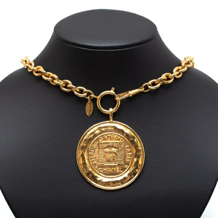 楽天市場】シャネルCHANEL 31 RUE CAMBON カンボン コインネックレス 