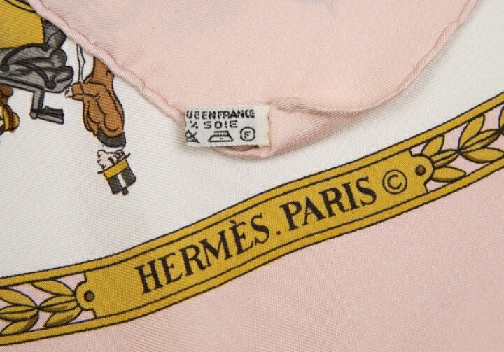 楽天市場】エルメスHERMES カレ90 ロンシャンへの散歩 シルクスカーフ 