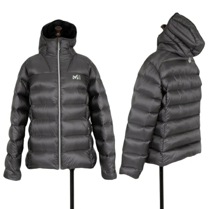 楽天市場】【中古】 ミレーMILLET Kダウンジャケット グレーXL 