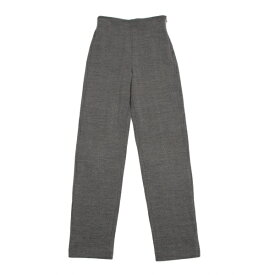 エンポリオアルマーニEMPORIO ARMANI ヘリンボーンニットパンツ グレー42【中古】 【レディース】