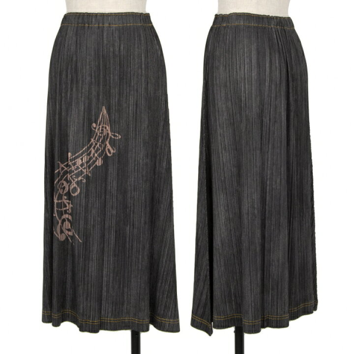 楽天市場】【中古】 プリーツプリーズPLEATS PLEASE 音符プリント 