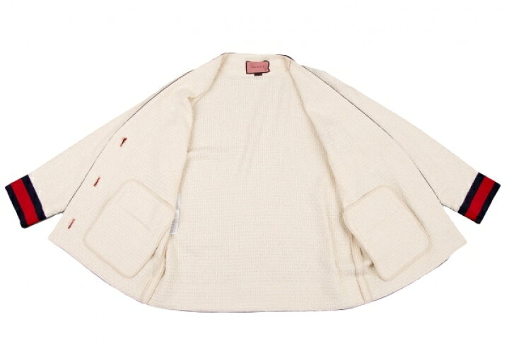 楽天市場】【中古】 グッチGUCCI シェリーラインツイードセットアップ  