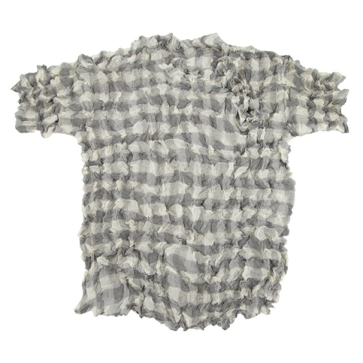楽天市場】【中古】 イッセイミヤケISSEY MIYAKE ブロックチェックシワ 
