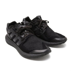 【中古】 ワイスリーY-3 PUREBOOST ローカットスニーカー 黒26cm【メンズ】